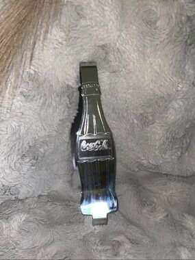Coca-Cola Silver ice tongs with Embossed Logo